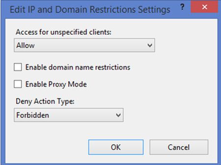 edit in ip and domain